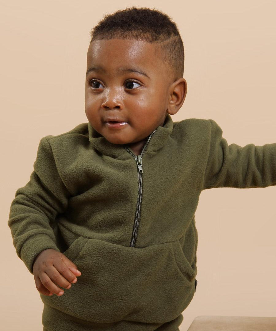 Blusão Inverno Soft MiniMalista | Liso Jungle Green - MiniMalista Baby - 0.5, b2b, Baby, black-friday, Christmas, com-desconto-mm10, Frio, Kids, Menino, Natal, tab-tam-blusao-soft, tab-tam-blusão-soft-bebe, Xmas -bebê-minimalista-estiloso