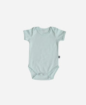 Body de Bebê Manga Curta Unissex MiniMalista | Liso Mint - MiniMalista Baby - 0.3, b2b, Baby, black-friday, com-desconto-mm10, Meia Estação, Menino, new, tab-tam-body-curto -bebê-minimalista-estiloso