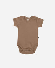 Body de Bebê Manga Curta Unissex MiniMalista | Liso Mocha - MiniMalista Baby - 0.3, b2b, Baby, black-friday, com-desconto-mm10, Meia Estação, Menina, Menino, Neutro, SALE-FINAL, tab-tam-body-curto, Unissex -bebê-minimalista-estiloso