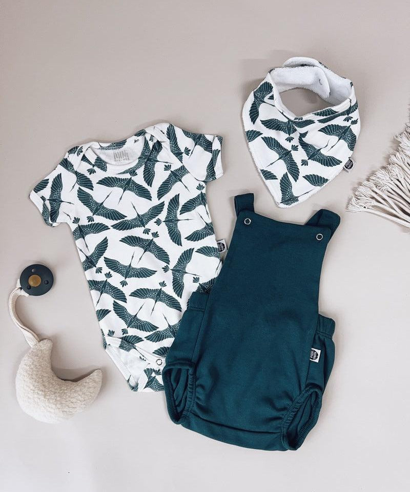 Body de Bebê Manga Curta Unissex | Blue Flock - MiniMalista Baby - 0.35, b2b, Baby, black-friday, com-desconto-mm10, Meia Estação, Menino, tab-tam-body-curto -bebê-minimalista-estiloso