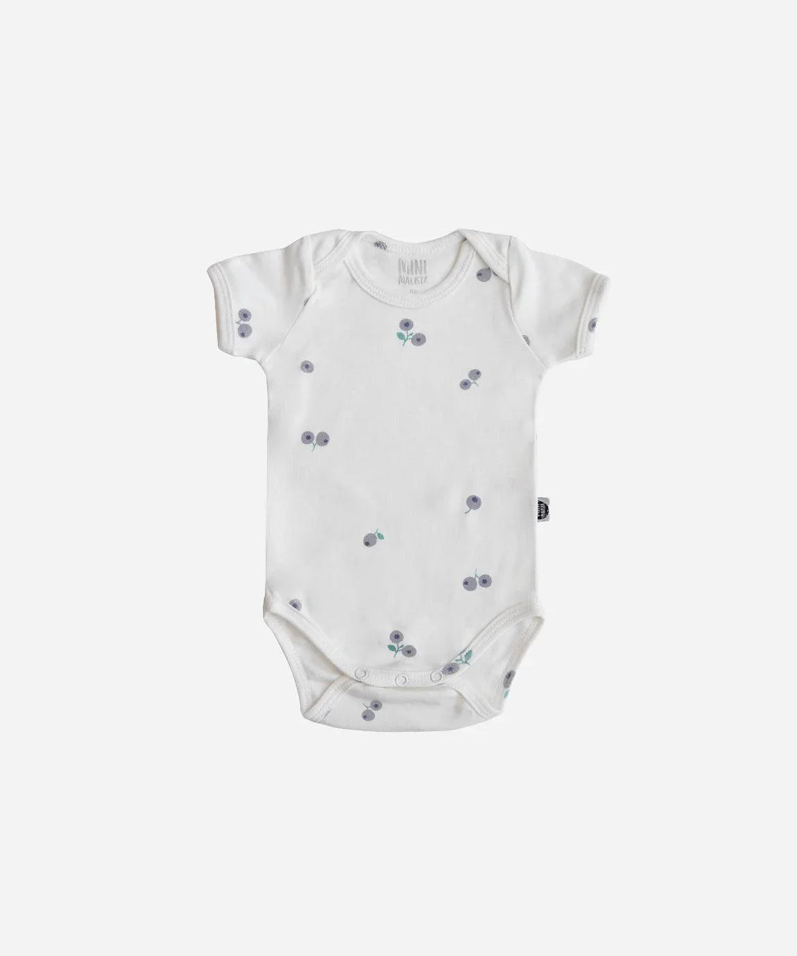 Body de Bebê Manga Curta Unissex | Blueberry - MiniMalista Baby - 0.2, b2b, Baby, black-friday, com-desconto-mm10, Meia Estação, Menino, Neutro, tab-tam-body-curto, Unissex -bebê-minimalista-estiloso