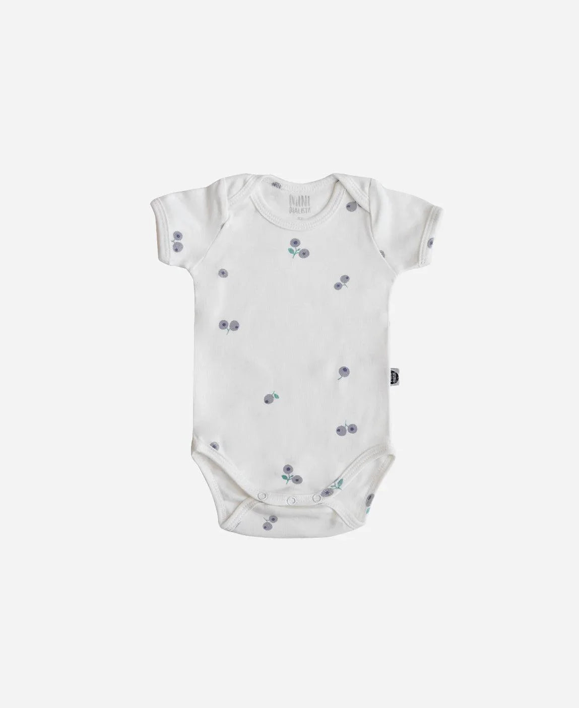 Body de Bebê Manga Curta Unissex | Blueberry - MiniMalista Baby - 0.2, b2b, Baby, black-friday, com-desconto-mm10, Meia Estação, Menino, Neutro, tab-tam-body-curto, Unissex -bebê-minimalista-estiloso