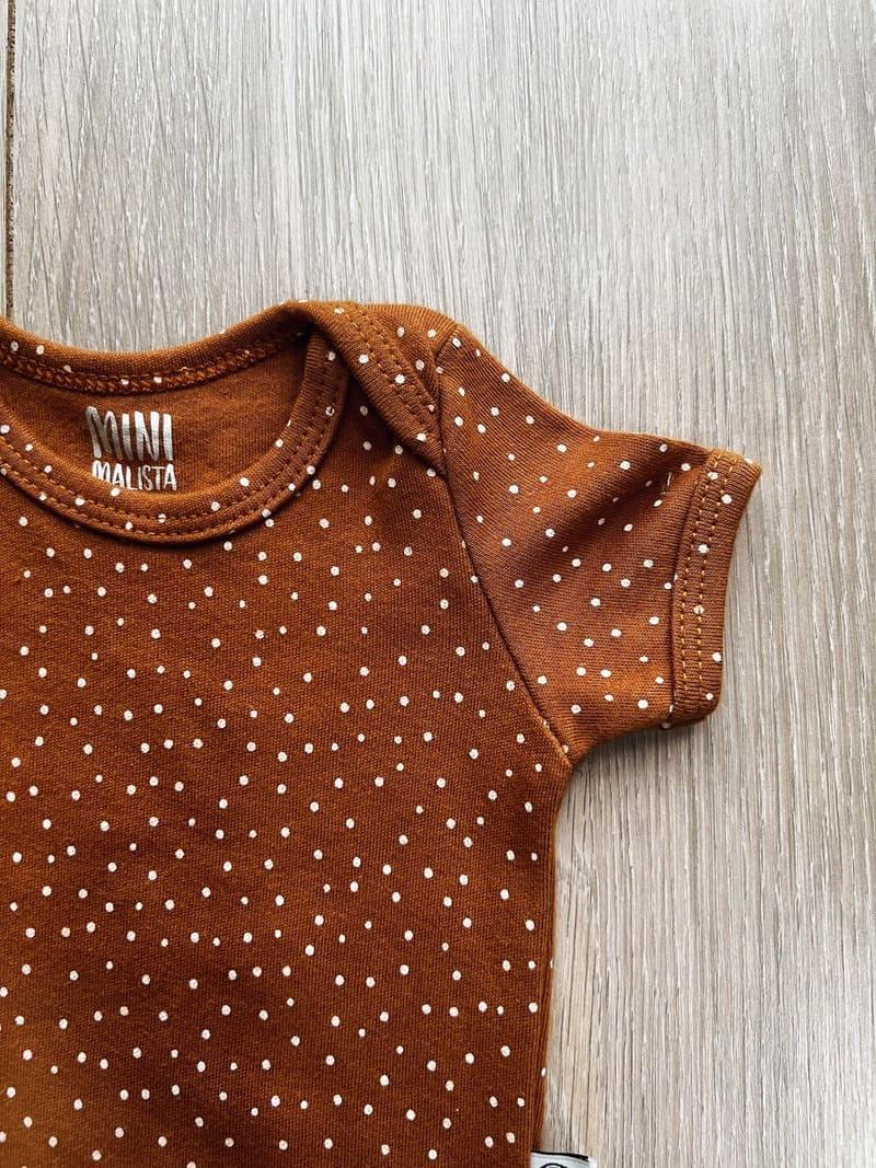 Body de Bebê Manga Curta Unissex | Bolinhas Outono - MiniMalista Baby - 0.4, b2b, Baby, black-friday, com-desconto-mm10, Meia Estação, Menina, tab-tam-body-curto -bebê-minimalista-estiloso