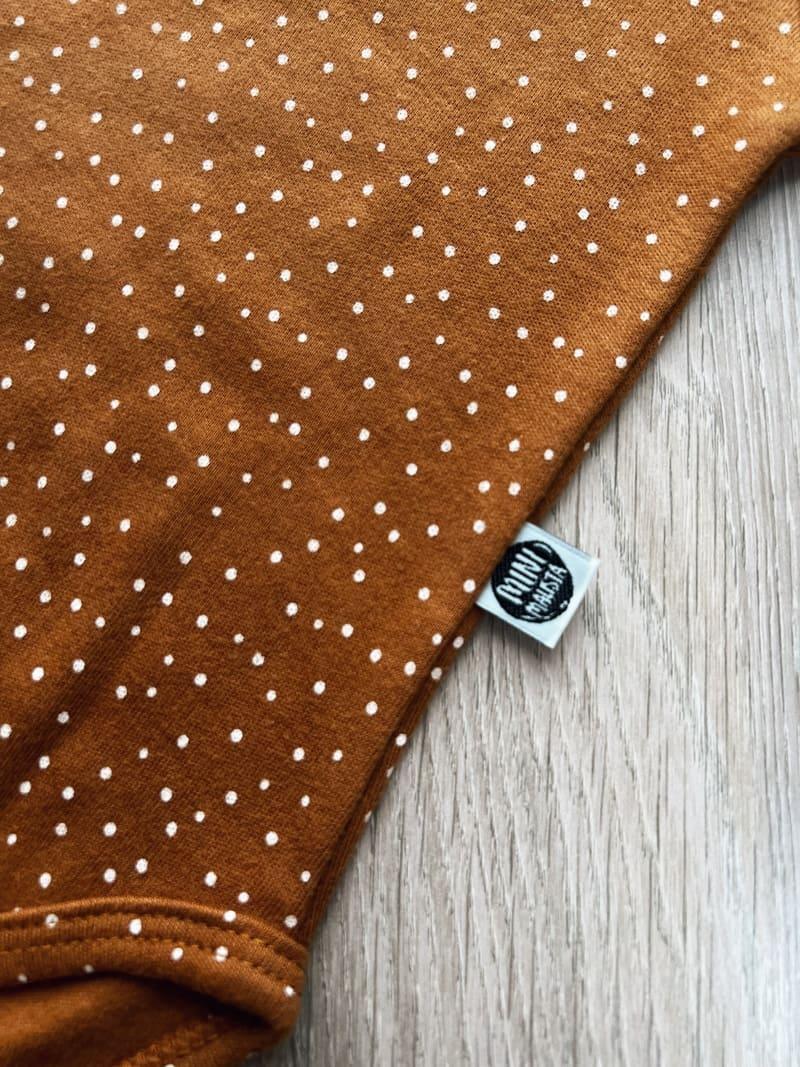 Body de Bebê Manga Curta Unissex | Bolinhas Outono - MiniMalista Baby - 0.4, b2b, Baby, black-friday, com-desconto-mm10, Meia Estação, Menina, tab-tam-body-curto -bebê-minimalista-estiloso