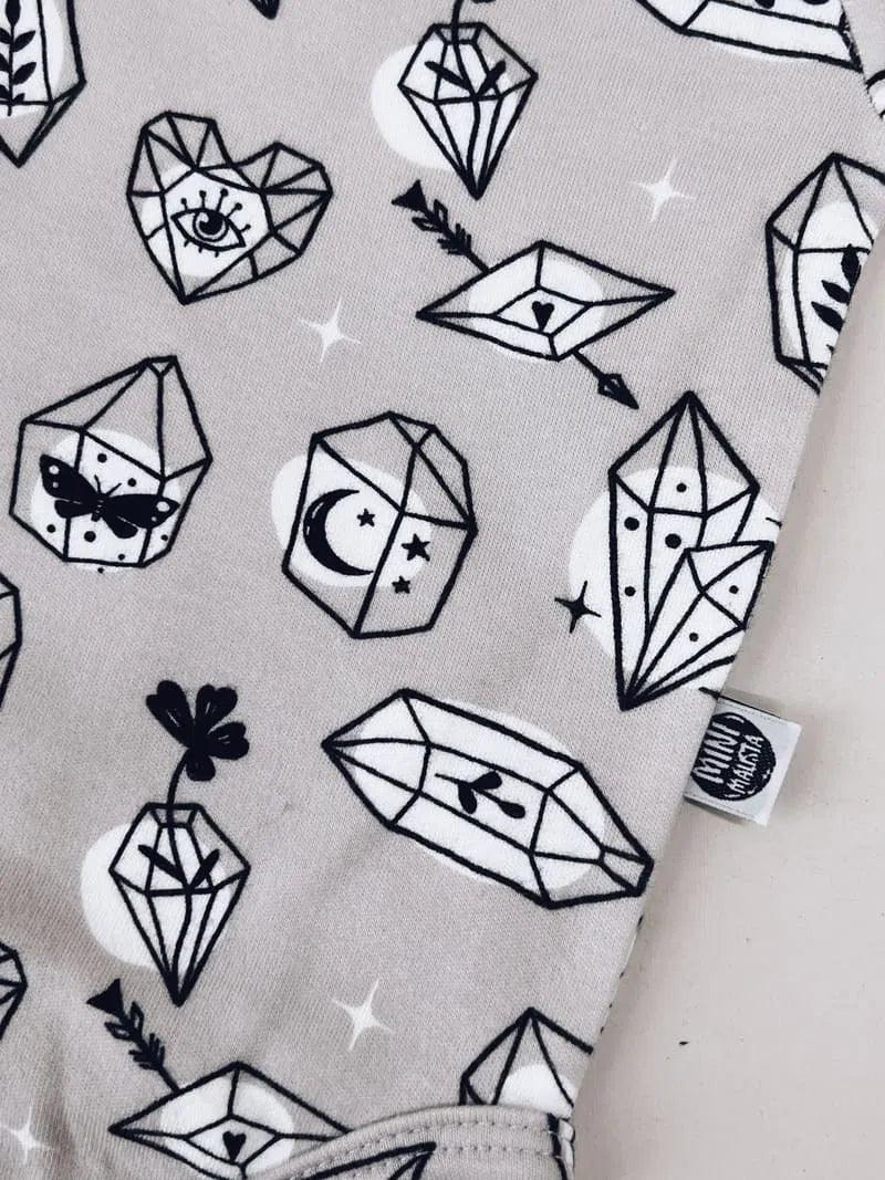 Body de Bebê Manga Curta Unissex | Crystal - MiniMalista Baby - 0.4, b2b, Baby, black-friday, Meia Estação, Menina, Neutro, outlet, SALE-FINAL, tab-tam-body-curto, Unissex -bebê-minimalista-estiloso