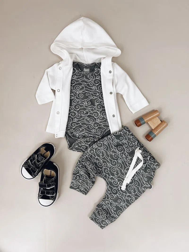 Body de Bebê Manga Curta Unissex | Dreamy - MiniMalista Baby - 0.45, b2b, Baby, black-friday, Meia Estação, Menino, Neutro, outlet, SALE-FINAL, tab-tam-body-curto, Unissex, Winter Sale 40% -bebê-minimalista-estiloso