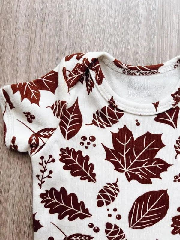 Body de Bebê Manga Curta Unissex | Fall - MiniMalista Baby - 0.35, b2b, Baby, black-friday, com-desconto-mm10, Meia Estação, Menino, tab-tam-body-curto -bebê-minimalista-estiloso