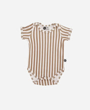 Body de Bebê Manga Curta Unissex | Listras Retrô Avelã - MiniMalista Baby - 0.45, b2b, Baby, black-friday, Meia Estação, Menino, minime, Neutro, outlet, SALE-FINAL, tab-tam-body-curto, Unissex -bebê-minimalista-estiloso