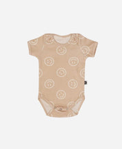 Body de Bebê Manga Curta Unissex | Smiley - MiniMalista Baby - 0.3, b2b, Baby, black-friday, com-desconto-mm10, Meia Estação, Menino, Neutro, tab-tam-body-curto, Unissex -bebê-minimalista-estiloso