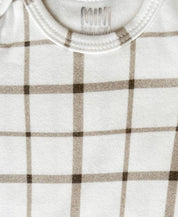 Body de Bebê Manga Curta Unissex | Xadrez Verão - MiniMalista Baby - 0.2, b2b, Baby, black-friday, com-desconto-mm10, Meia Estação, Menino, Neutro, tab-tam-body-curto, Unissex -bebê-minimalista-estiloso