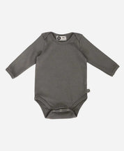 Body de Bebê Manga Longa Unissex MiniMalista | Liso Grafitti - MiniMalista Baby - 0.3, 0.4, b2b, Baby, black-friday, com-desconto-mm10, Frio, Menino, SALE-FINAL, tab-tam-body-manga-longa, Winter Sale 40% -bebê-minimalista-estiloso