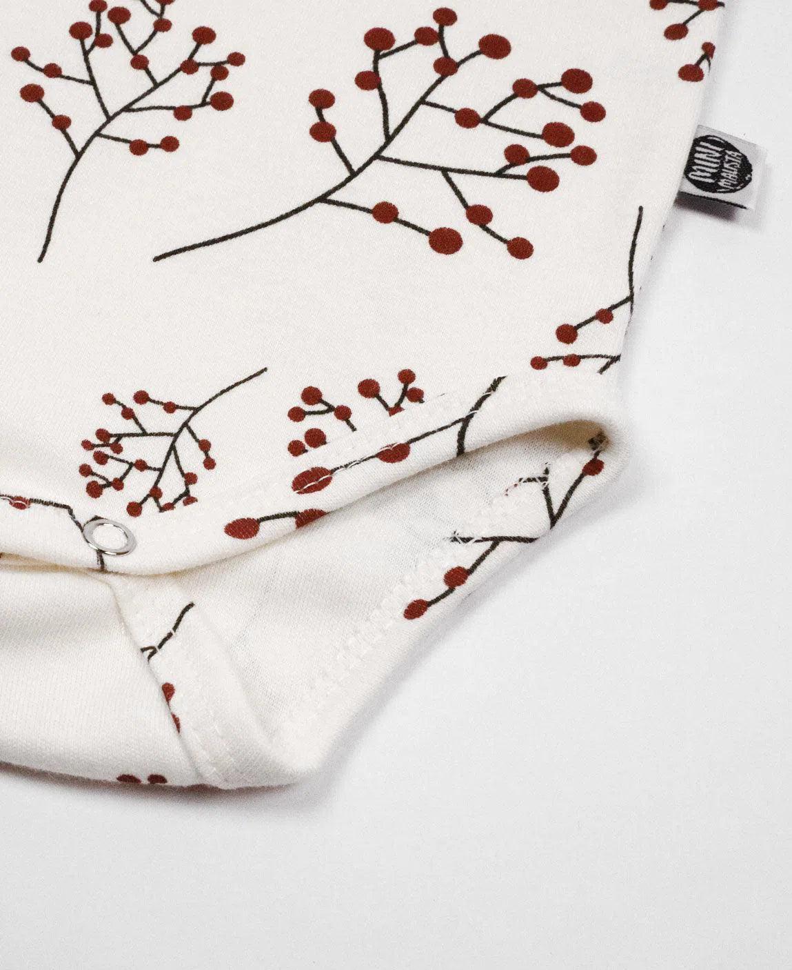 Body de Bebê Manga Longa Unissex | Berries - MiniMalista Baby - 0, b2b, Baby, Christmas, com-desconto-mm10, Frio, Menina, natal, SALE-FINAL, tab-tam-body-manga-longa, Xmas -bebê-minimalista-estiloso