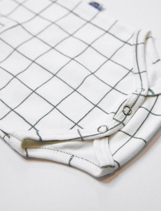 Body de Bebê Regata Unissex Botões | Greeny - MiniMalista Baby - 0.3, b2b, Baby, black-friday, Calor, com-desconto-mm10, Menino, Neutro, tab-tam-body-regata, Unissex, Verão -bebê-minimalista-estiloso