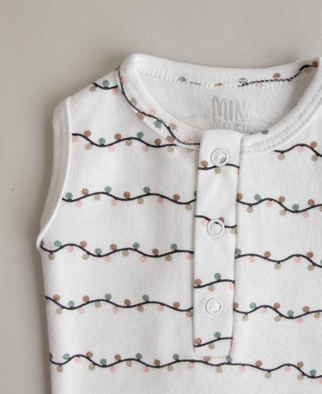 Body de Bebê Regata Unissex Botões | Lights - MiniMalista Baby - 0.3, Ano Novo, b2b, Baby, black-friday, Calor, Christmas, com-desconto-mm10, Menina, natal, Neutro, Reveillon, tab-tam-body-regata, Unissex, Verão, Xmas -bebê-minimalista-estiloso
