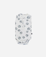 Body de Bebê Regata Unissex Botões | Peace and Love - MiniMalista Baby - 0.3, b2b, Baby, black-friday, Calor, com-desconto-mm10, Menino, tab-tam-body-regata, Verão -bebê-minimalista-estiloso