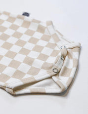 Body de Bebê Regata Unissex Botões | Racer Beige - MiniMalista Baby - 0.3, b2b, Baby, black-friday, Calor, com-desconto-mm10, Menina, Neutro, tab-tam-body-regata, Unissex, Verão -bebê-minimalista-estiloso