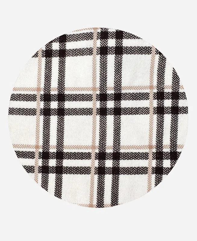 Body de Bebê Regata Unissex Botões | Xadrez Plaid - MiniMalista Baby - 0.25, 0.3, b2b, Baby, black-friday, Calor, com-desconto-mm10, Menino, Neutro, tab-tam-body-regata, Unissex, Verão -bebê-minimalista-estiloso