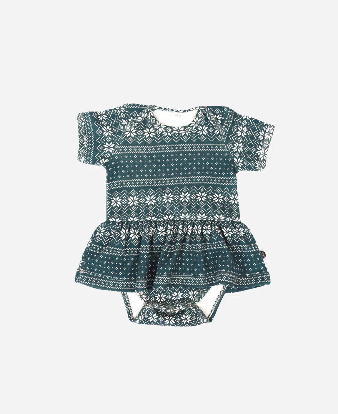 Body-Vestido de Bebê Manga Curta | Sweater - MiniMalista Baby - 0, b2b, Baby, Christmas, com-desconto-mm10, Meia Estação, Menina, minime, natal, SALE-FINAL, tab-tam-body-vestido, Xmas -bebê-minimalista-estiloso