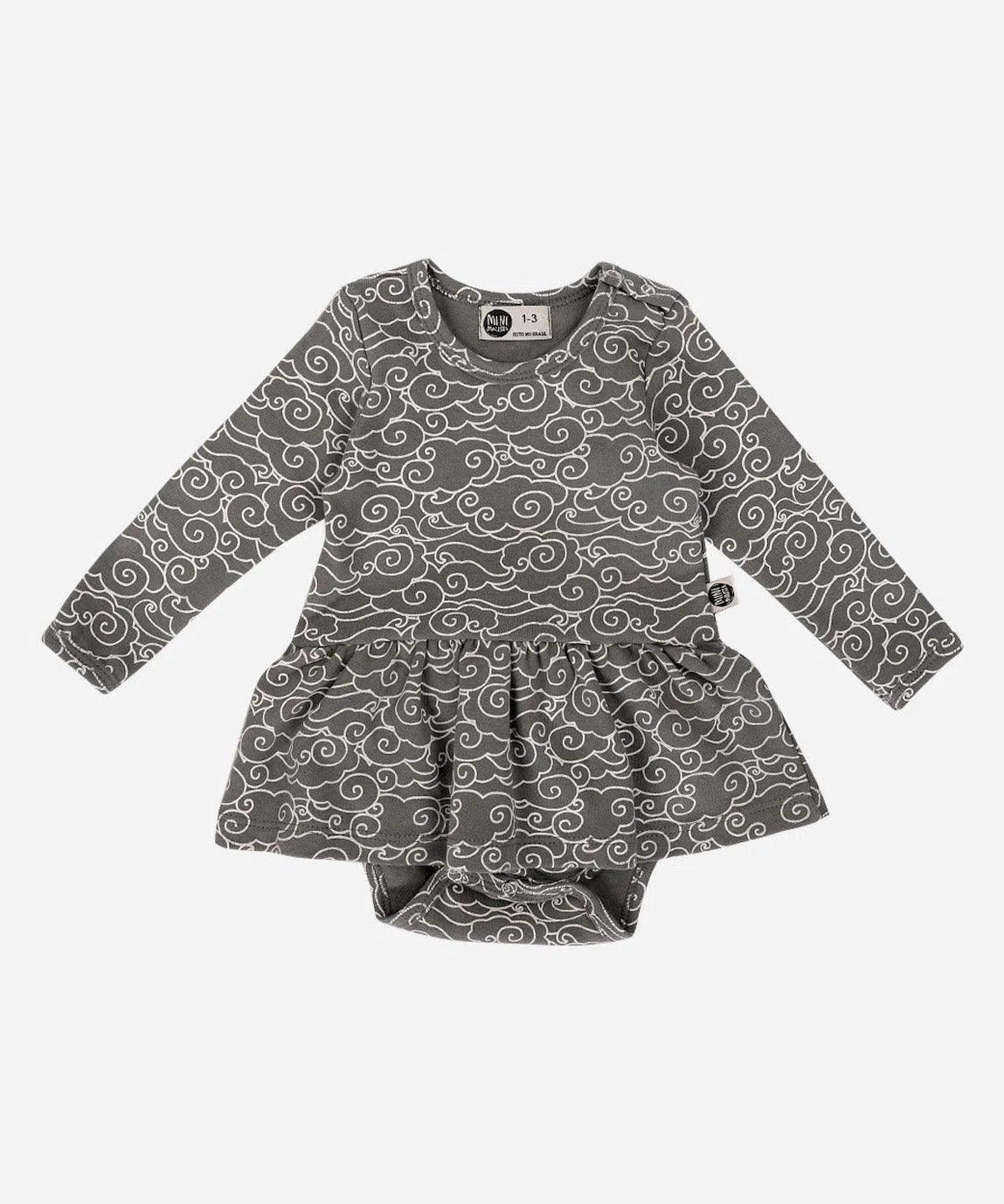 Body-Vestido de Bebê Manga Longa | Dreamy - MiniMalista Baby - 0.3, 0.45, b2b, Baby, black-friday, Frio, Menina, outlet, SALE-FINAL, tab-tam-body-vestido, Winter Sale 40% -bebê-minimalista-estiloso