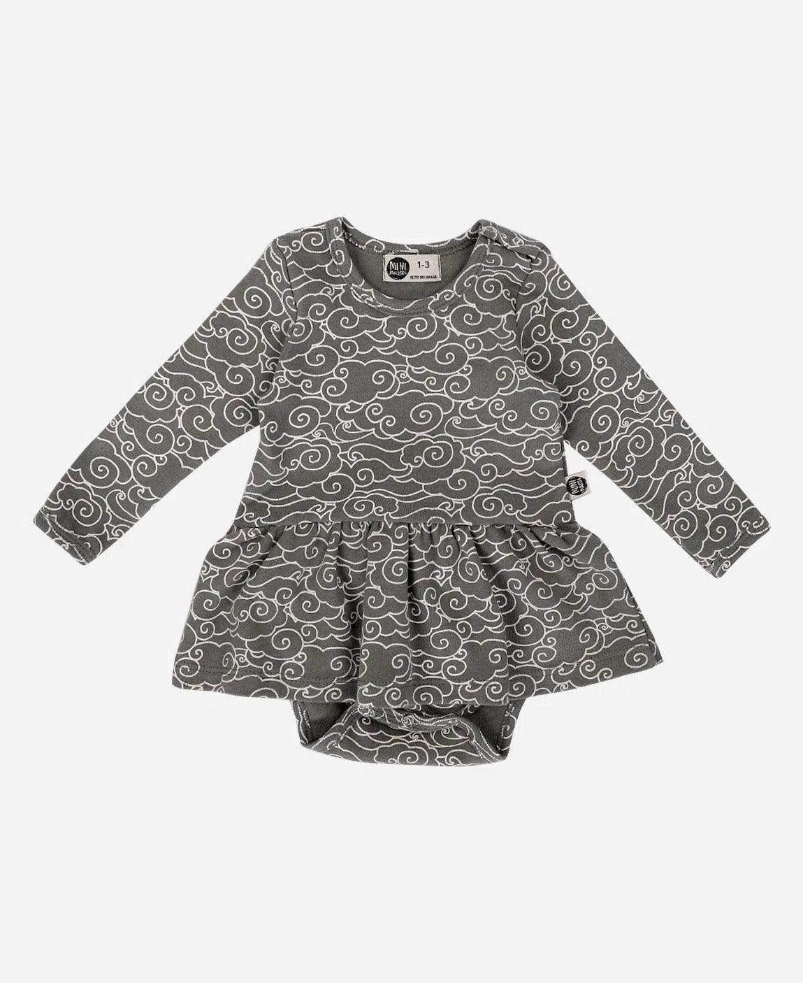 Body-Vestido de Bebê Manga Longa | Dreamy - MiniMalista Baby - 0.3, 0.45, b2b, Baby, black-friday, Frio, Menina, outlet, SALE-FINAL, tab-tam-body-vestido, Winter Sale 40% -bebê-minimalista-estiloso