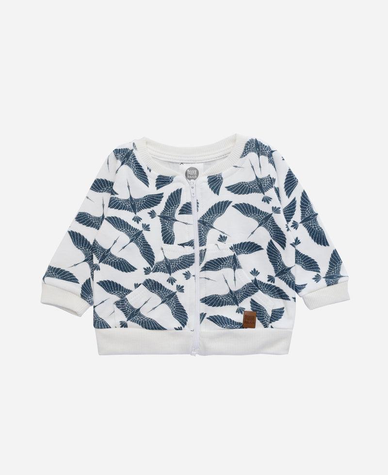 Bomber Unissex Malha | Blue Flock - MiniMalista Baby - 0.3, b2b, Baby, black-friday, com-desconto-mm10, Frio, Kids, Menino, tab-tam-bomber -bebê-minimalista-estiloso