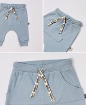 Calça Bolsão Unissex | Liso Azul Coastal