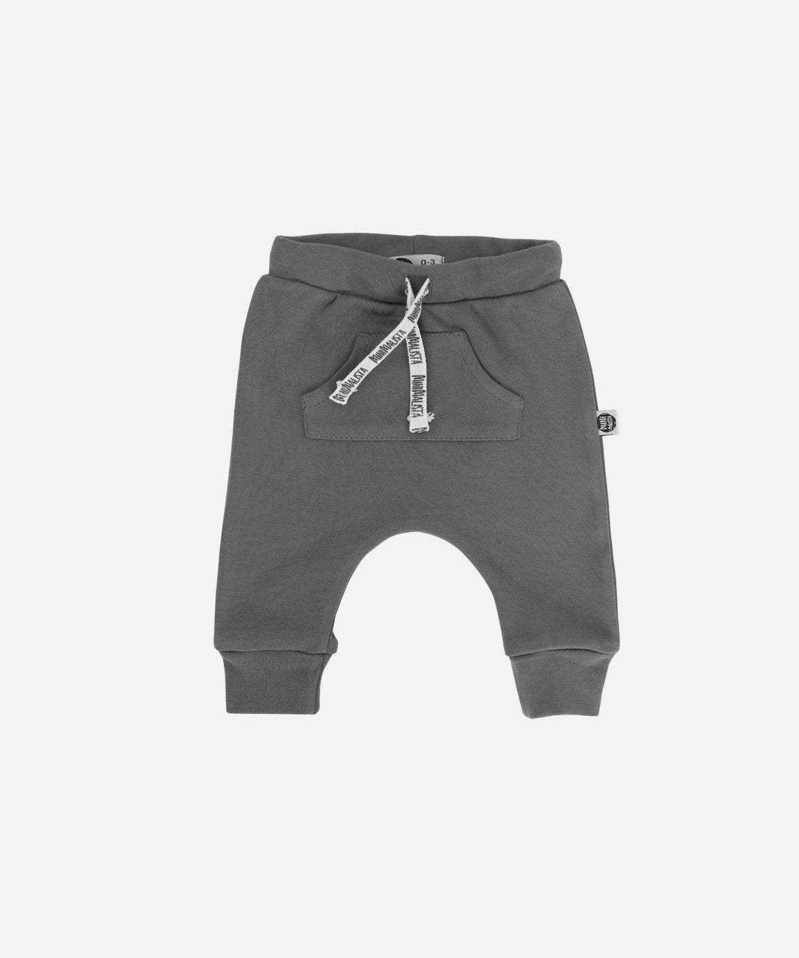 Calça Bolsão Unissex MiniMalista | Liso Grafitti - MiniMalista Baby - 0.4, b2b, Baby, black-friday, Kids, Meia Estação, Menino, outlet, SALE-FINAL, tab-tam-calça-bolsão-kids, Winter Sale 40% -bebê-minimalista-estiloso