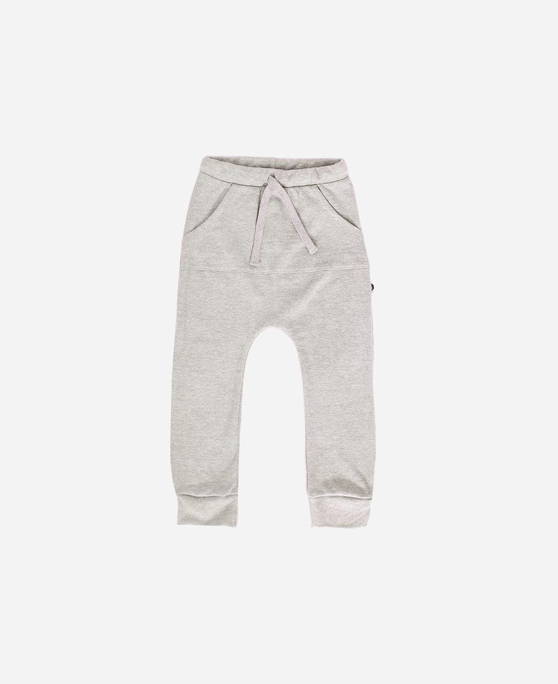 Calça Bolsão Unissex MiniMalista | Liso Mescla Claro - MiniMalista Baby - 0.45, b2b, Baby, black-friday, Kids, Meia Estação, Neutro, outlet, tab-tam-calça-bolsão-kids, Unissex -bebê-minimalista-estiloso