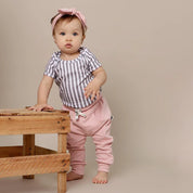 Calça Bolsão Unissex MiniMalista | Liso Rose Dust - MiniMalista Baby - 0.35, 0.45, b2b, Baby, black-friday, Kids, Meia Estação, outlet, SALE-FINAL, tab-tam-calça-bolsão-kids -bebê-minimalista-estiloso