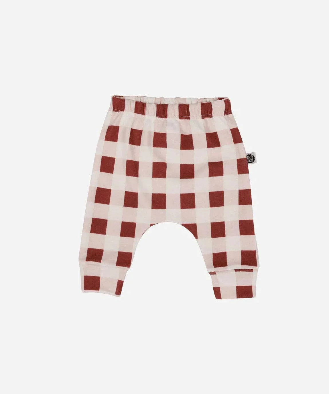 Calça de Bebê Harém Unissex Vichy Wine - MiniMalista Baby - 0, b2b, Baby, Christmas, com-desconto-mm10, Meia Estação, Menina, minime, natal, SALE-FINAL, tab-tam-calça-harem-bebe, Xmas -bebê-minimalista-estiloso