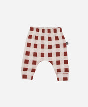 Calça de Bebê Harém Unissex Vichy Wine - MiniMalista Baby - 0, b2b, Baby, Christmas, com-desconto-mm10, Meia Estação, Menina, minime, natal, SALE-FINAL, tab-tam-calça-harem-bebe, Xmas -bebê-minimalista-estiloso