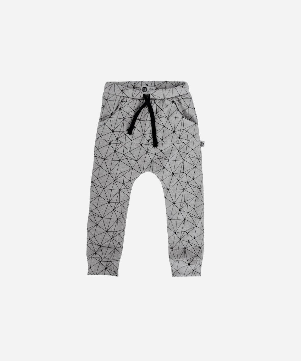 Calça Harém Unissex | Satellite Mescla - MiniMalista Baby - 0.3, 0.45, b2b, Baby, black-friday, com-desconto-mm10, Kids, Meia Estação, Menino, Neutro, SALE-FINAL, tab-tam-calça-harem-bebe, Unissex, Winter Sale 40% -bebê-minimalista-estiloso