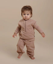 Calça Inverno Soft MiniMalista | Liso Cinnamon - MiniMalista Baby - 0.3, b2b, Baby, black-friday, calça-relaxed-Baby, com-desconto-mm10, Frio, Kids, Menina, Menino, Neutro, tab-tam-calça-soft-e-plush, tam-tam-calça-bolsao-bebe, Unissex -bebê-minimalista-estiloso