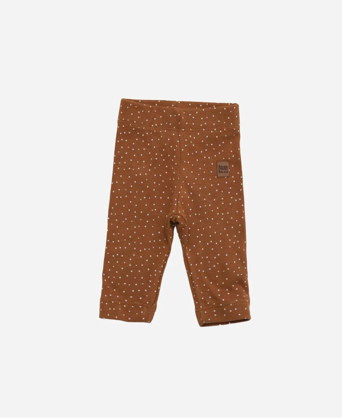 Calça Legging Reta Unissex | Bolinhas Outono - MiniMalista Baby - 0.3, b2b, Baby, black-friday, com-desconto-mm10, Kids, Meia Estação, Menina, tab-tam-calça-legging, Winter Sale 30% -bebê-minimalista-estiloso