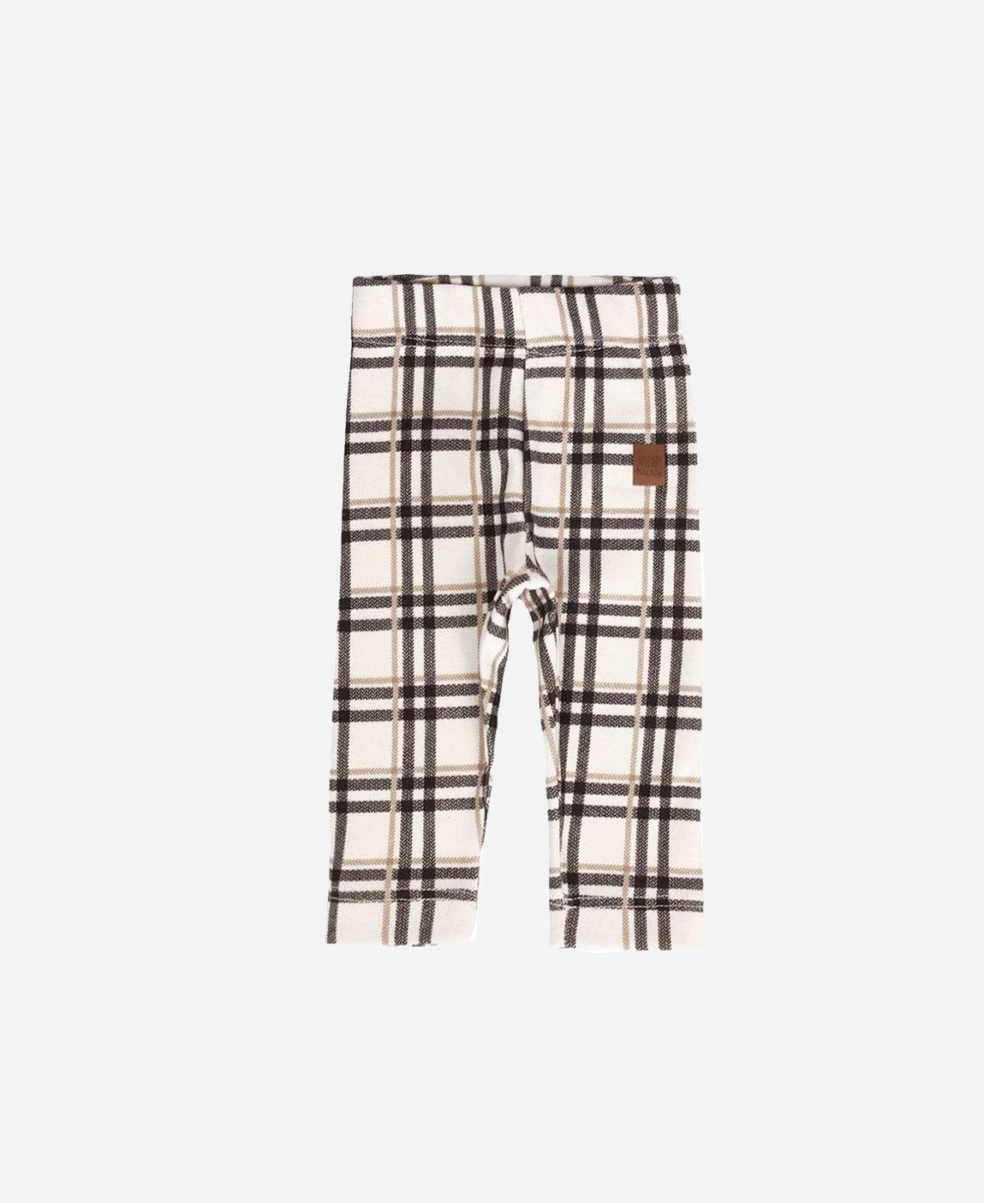 Calça Legging Reta Unissex | Xadrez Plaid - MiniMalista Baby - 0.25, 0.3, b2b, Baby, black-friday, com-desconto-mm10, Kids, Meia Estação, Neutro, tab-tam-calça-legging, Unissex, Winter Sale 30% -bebê-minimalista-estiloso
