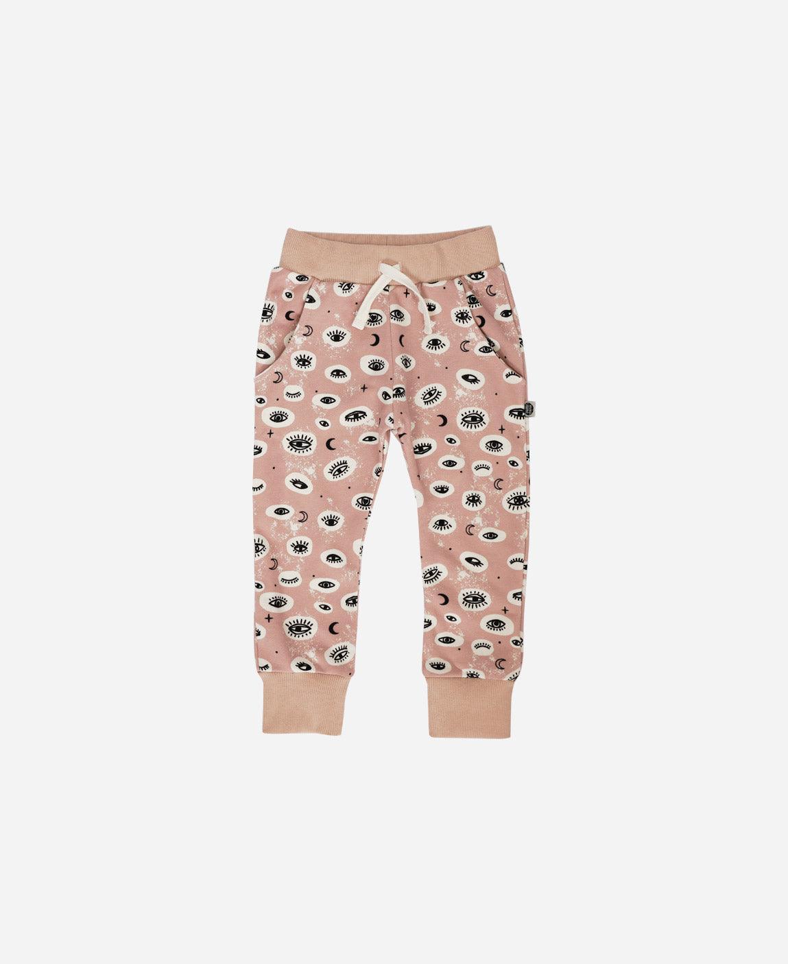 Calça Moletinho Unissex | Mystic Eyes - MiniMalista Baby - 0.45, b2b, Baby, black-friday, Frio, Kids, Menina, outlet, SALE-FINAL, tab-tam-calca-moletom, tab-tam-calça-molet-bebe -bebê-minimalista-estiloso