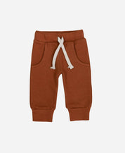 Calça Moletom Unissex Peluciado MiniMalista | Liso Ginger - MiniMalista Baby - 0.35, b2b, Baby, black-friday, com-desconto-mm10, Frio, Kids, Menina, Menino, Neutro, tab-tam-calca-moletom, tab-tam-calça-molet-bebe, tam-tam-calça-bolsao-bebe, Unissex -bebê-minimalista-estiloso