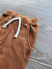 Calça Moletom Unissex Peluciado MiniMalista | Liso Ginger - MiniMalista Baby - 0.35, b2b, Baby, black-friday, com-desconto-mm10, Frio, Kids, Menina, Menino, Neutro, tab-tam-calca-moletom, tab-tam-calça-molet-bebe, tam-tam-calça-bolsao-bebe, Unissex -bebê-minimalista-estiloso