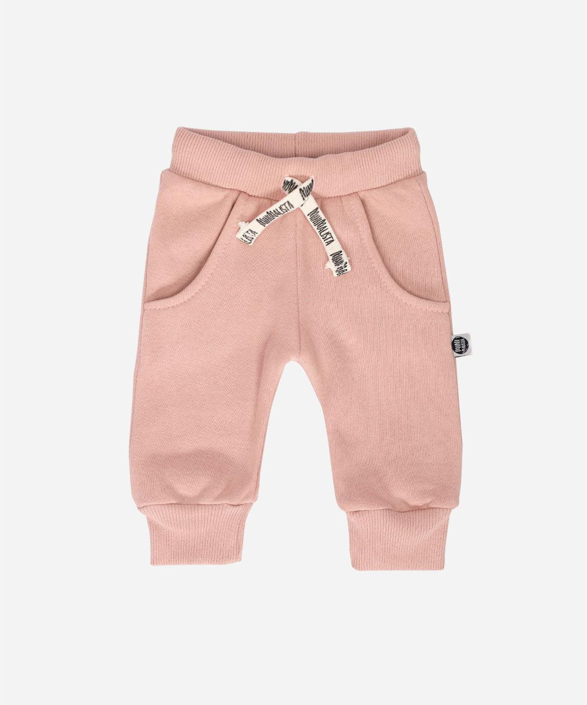 Calça Moletom Unissex Peluciado MiniMalista | Liso Mystic Rose - MiniMalista Baby - 0.5, b2b, Baby, black-friday, com-desconto-mm10, Frio, Kids, Menina, tab-tam-calca-moletom, tab-tam-calça-molet-bebe, tam-tam-calça-bolsao-bebe, Winter Sale 40% -bebê-minimalista-estiloso