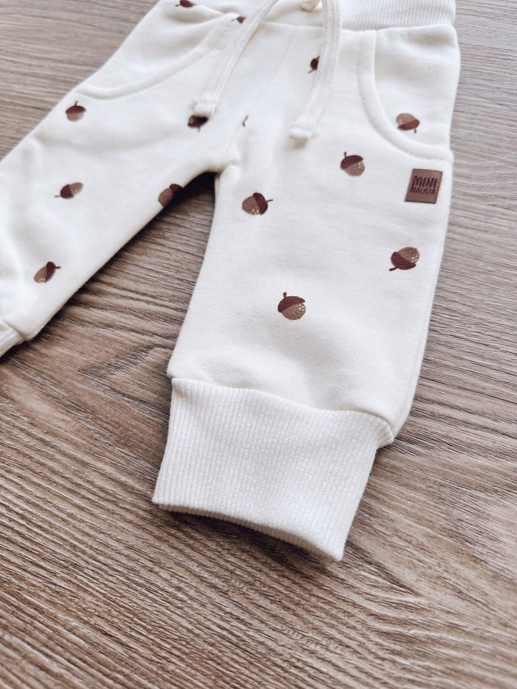 Calça Moletom Unissex Peluciado | Acorn - MiniMalista Baby - 0.3, b2b, Baby, black-friday, com-desconto-mm10, Frio, Kids, Menina, Menino, Neutro, tab-tam-calca-moletom, tab-tam-calça-molet-bebe, Unissex -bebê-minimalista-estiloso