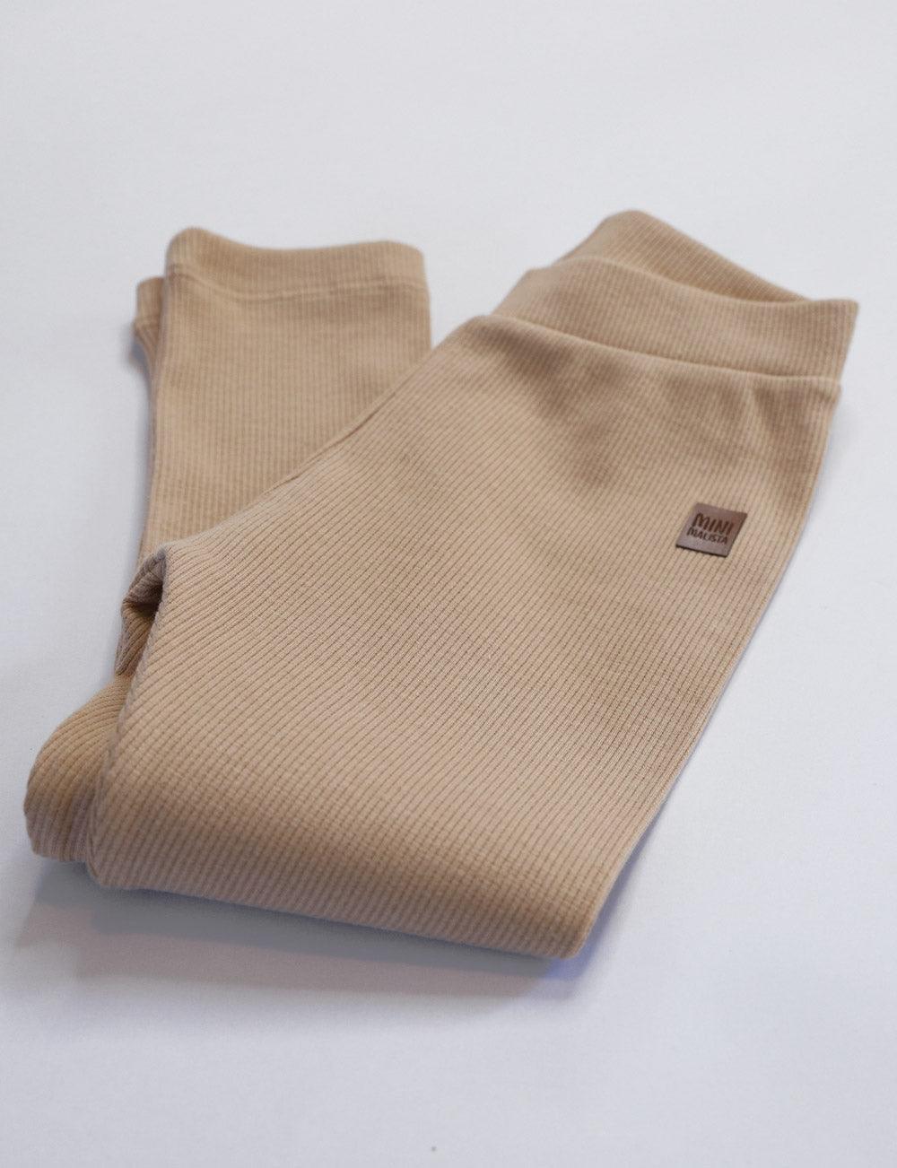 Calça Unissex Slim Canelado MiniMalista | Liso Cinnamon - MiniMalista Baby - 0.3, b2b, Baby, black-friday, com-desconto-mm10, Frio, Kids, Menina, Menino, Neutro, tab-tam-calça-slim, Unissex -bebê-minimalista-estiloso