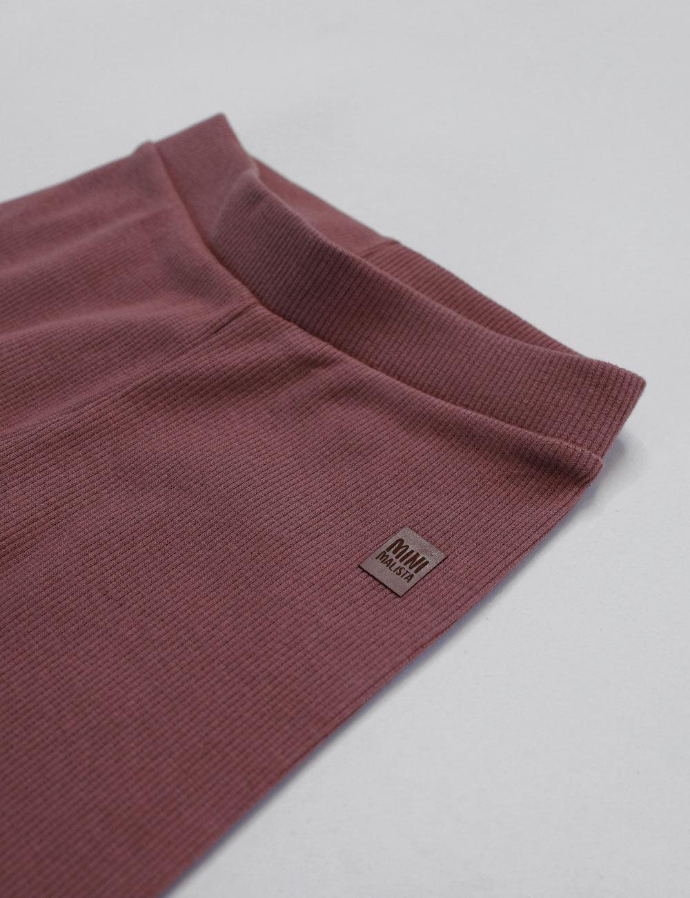 Calça Unissex Slim Canelado MiniMalista | Liso Dark Rose - MiniMalista Baby - 0.2, 0.3, b2b, Baby, black-friday, com-desconto-mm10, Frio, Kids, Menina, tab-tam-calça-slim -bebê-minimalista-estiloso