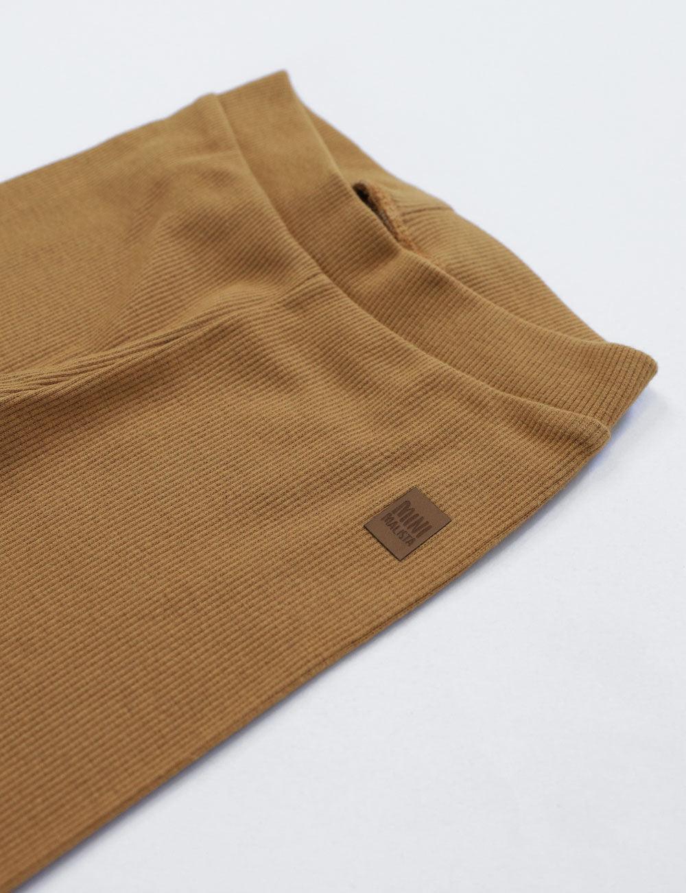 Calça Unissex Slim Canelado MiniMalista | Liso Goldie - MiniMalista Baby - 0.3, b2b, Baby, black-friday, com-desconto-mm10, Frio, Kids, Menina, Menino, Neutro, tab-tam-calça-slim, Unissex, Winter Sale 20% -bebê-minimalista-estiloso