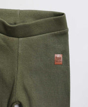 Calça Unissex Slim Canelado MiniMalista | Liso Jungle Green - MiniMalista Baby - 0.2, b2b, Baby, black-friday, Christmas, com-desconto-mm10, Frio, Kids, Menino, Natal, tab-tam-calça-slim, Xmas -bebê-minimalista-estiloso