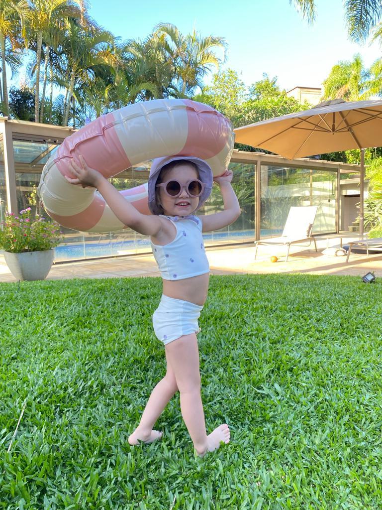 Calcinha de Praia Estampado UV50+ | Blueberry - MiniMalista Baby - 0, b2b, Calor, com-desconto-mm10, Menina, tab-tam-calcinha-praia, Verão -bebê-minimalista-estiloso