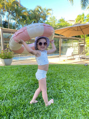 Calcinha de Praia Estampado UV50+ | Blueberry - MiniMalista Baby - 0, b2b, Calor, com-desconto-mm10, Menina, tab-tam-calcinha-praia, Verão -bebê-minimalista-estiloso