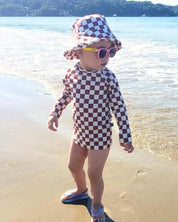 Calcinha de Praia Estampado UV50+ | Racer Oak - MiniMalista Baby - 0, b2b, Calor, com-desconto-mm10, Menina, tab-tam-calcinha-praia, Verão -bebê-minimalista-estiloso