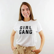 Camiseta Adulto GIRL GANG - MiniMalista Baby - b2b, contagem de estoque, Meia Estação, Menina, Menino, outlet, SALE-FINAL, tab-tam-cam-adulto-2 -bebê-minimalista-estiloso