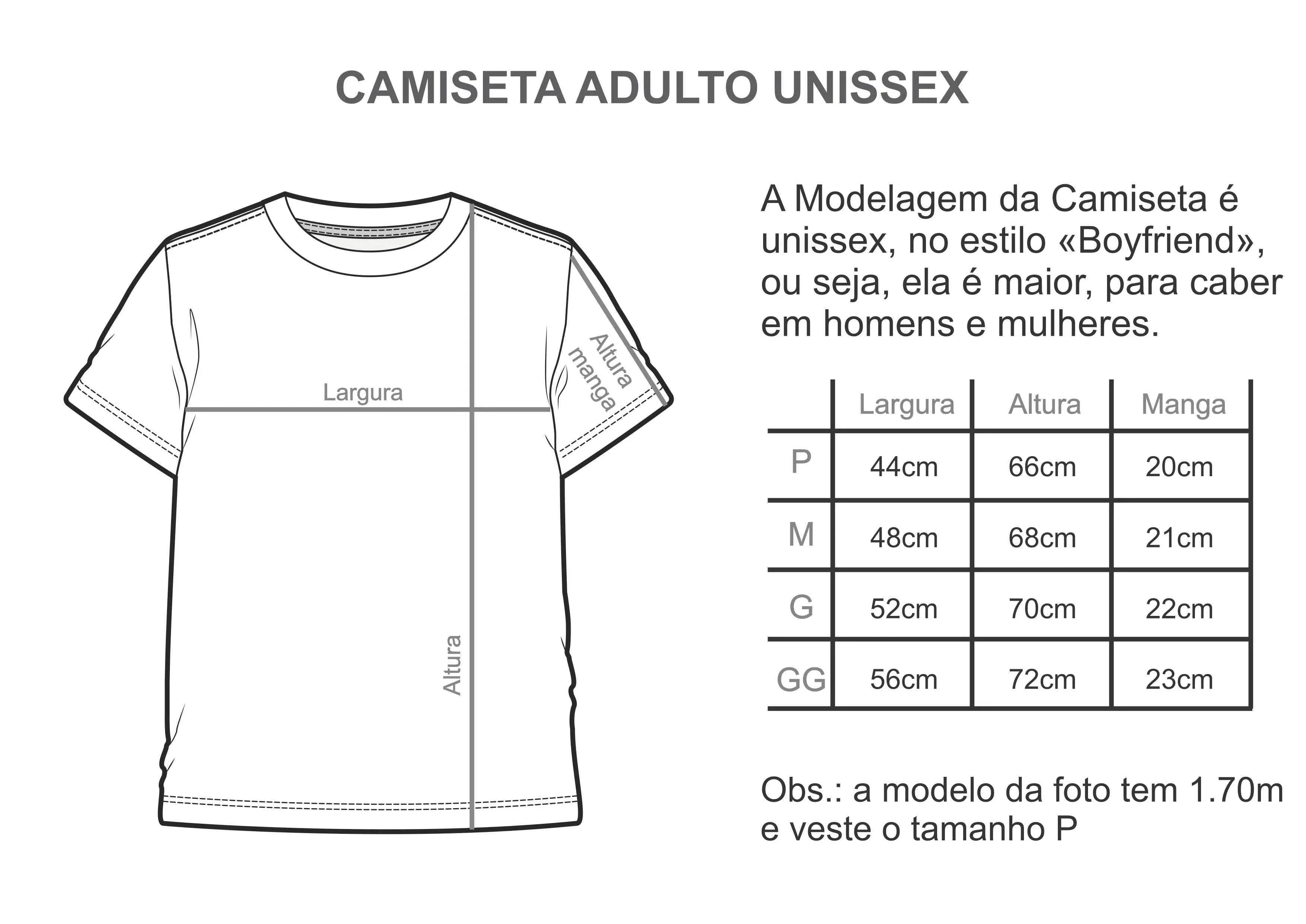 Camiseta Adulto GIRL GANG - MiniMalista Baby - b2b, contagem de estoque, Meia Estação, Menina, Menino, outlet, SALE-FINAL, tab-tam-cam-adulto-2 -bebê-minimalista-estiloso