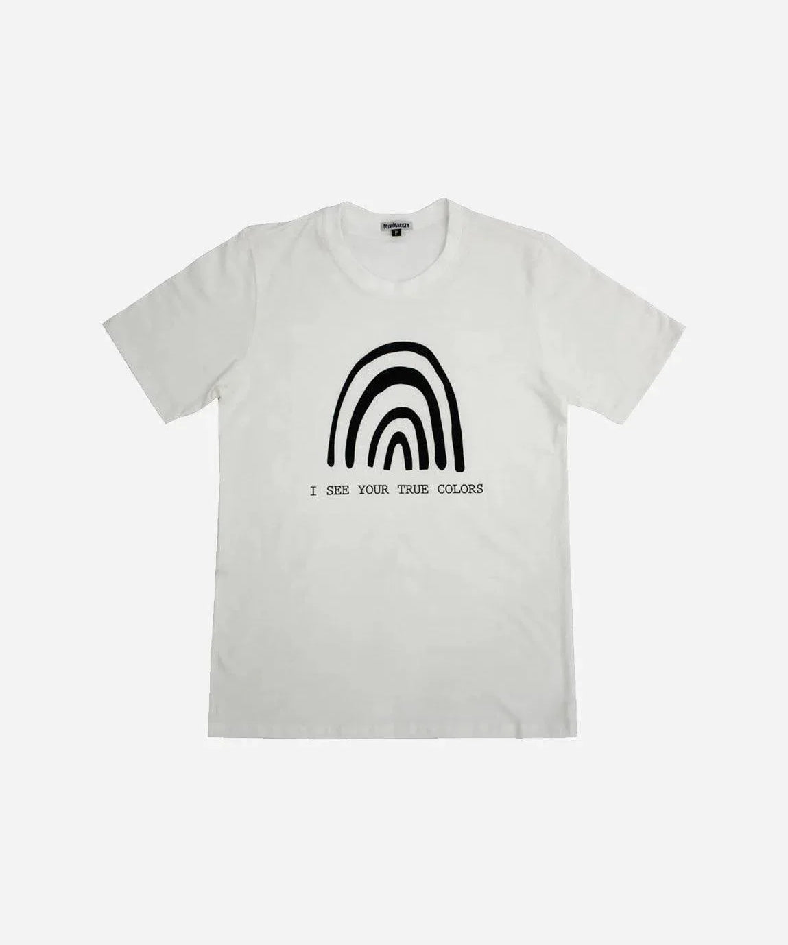Camiseta Adulto True Colors Branco Off - MiniMalista Baby - 0.3, 0.45, 0.5, b2b, black-friday, Meia Estação, Menina, Neutro, outlet, tab-tam-cam-adulto-2, Unissex -bebê-minimalista-estiloso